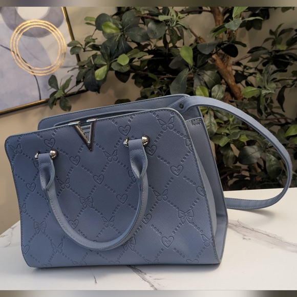 Crossi NY Blue Handbag - Picture 4 of 11